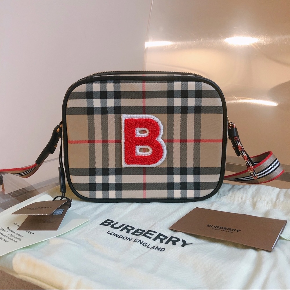 Burberry B Logo Camera Bag (Kids)